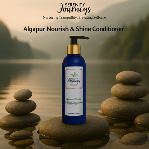 Algapur Nourish & Shine Conditioner – Rhubarb & Rose | 250ml