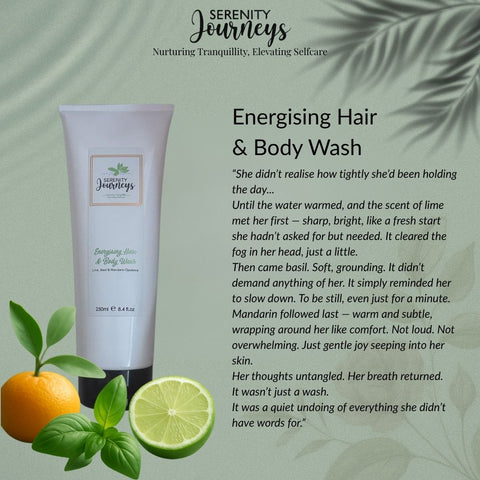 Serenity Journeys Energising Hair & Body Wash