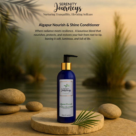 Algapur Nourish & Shine Conditioner – Rhubarb & Rose | 250ml