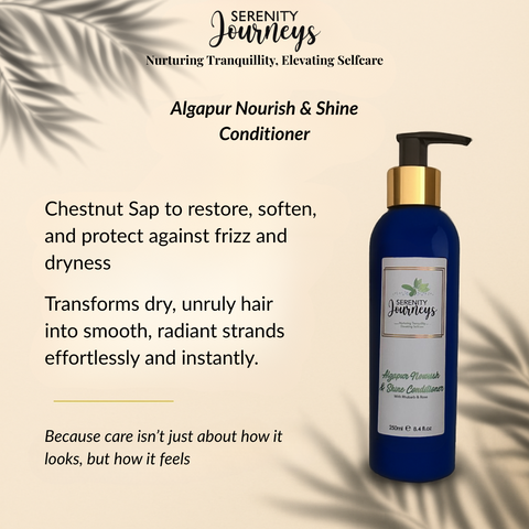 Algapur Nourish & Shine Conditioner – Rhubarb & Rose | 250ml