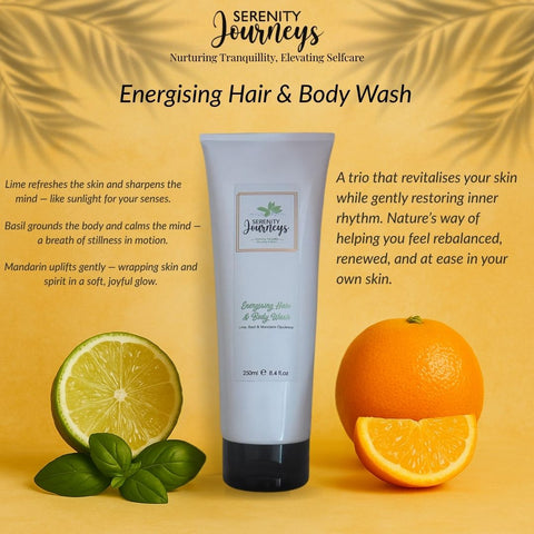 Serenity Journeys Energising Hair & Body Wash