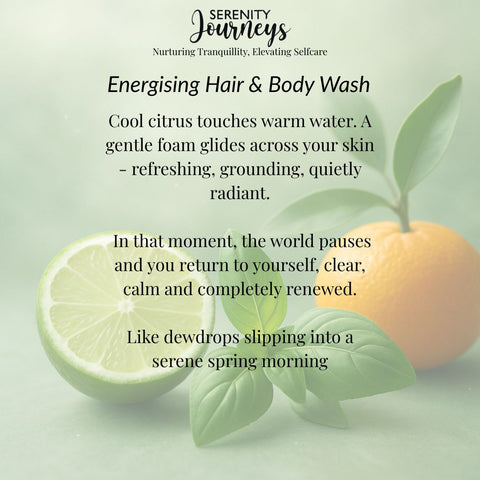Serenity Journeys Energising Hair & Body Wash